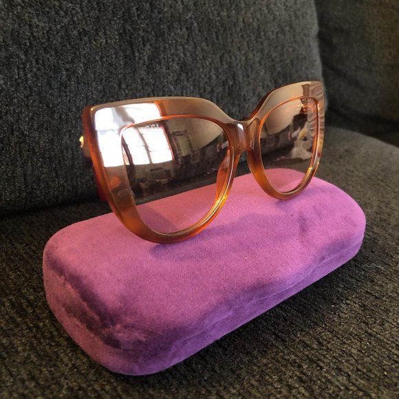 AUTHENTIC GUCCI 53MM CAT EYE SUNGLASSES NWOT*SOLD* - Picture 3 of 10